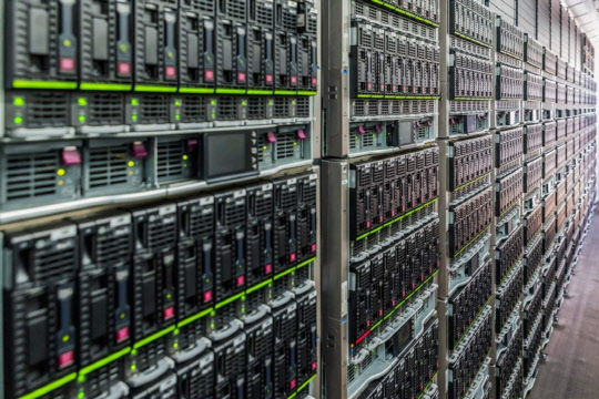 HP엔터프라이즈가 에어버스에 공급한 모듈형 데이터센터 제품 사진.   HP엔터프라이즈 제공